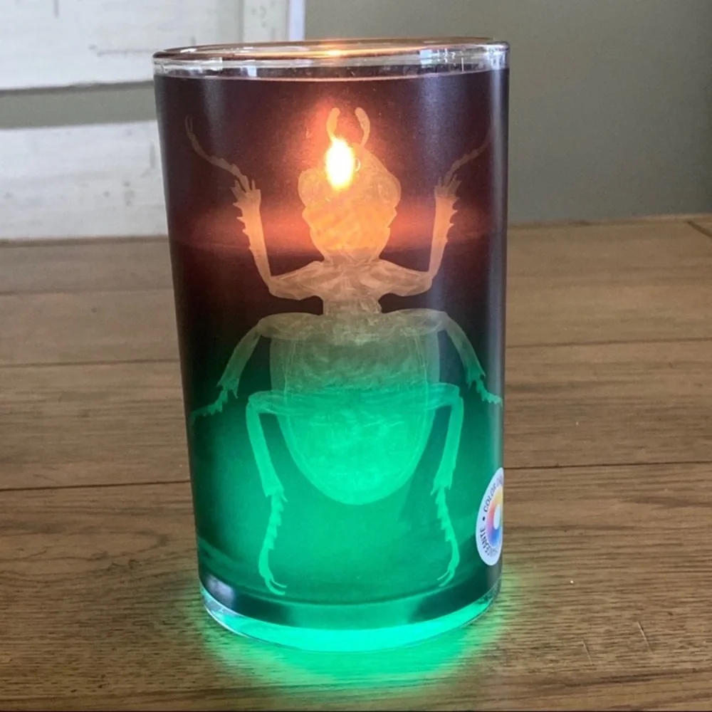 Color Changing Halloween Candle